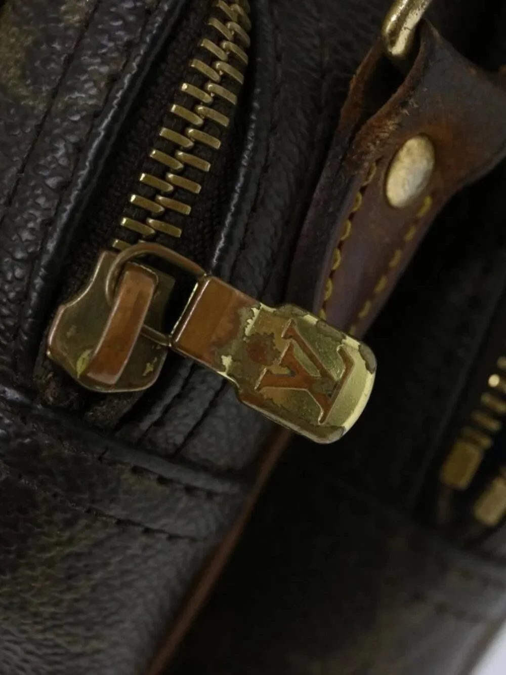 LOUIS VUITTON Monogram Reporter PM Shoulder Bag M45254 LV Auth th4736 - Picture 12 of 16